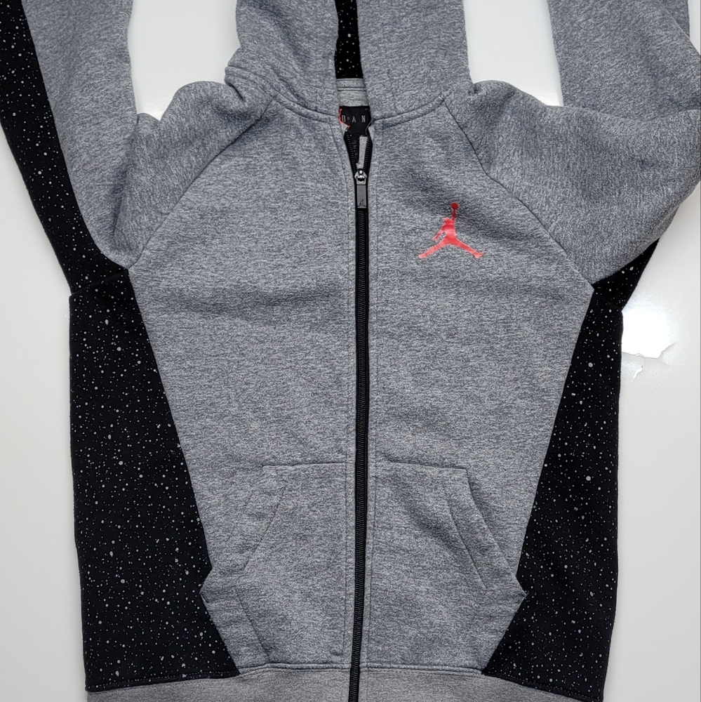 Jordan brand kids full zip hoodie size large